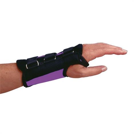 26610-134130 Rolyan Purple D-Ring Wrist Brace,A6091,Left, X-Sma sku 26610-134130