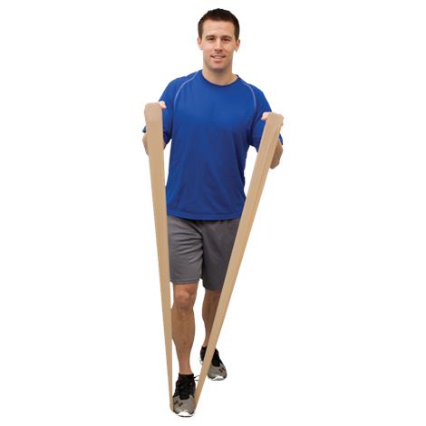 CanDo Val-u-Band Twin Pak 100 Yard Latex Free Exercise Band,#10-614,Blueberry, Level 4,Each