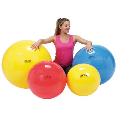 CanDo PhysioGymnic Inflatable Exercise Balls,0-1700,18 (45 cm), Yellow,Each
