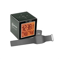 Amplicom TCL Vibe Travel Alarm Clock With Vibration Wristband